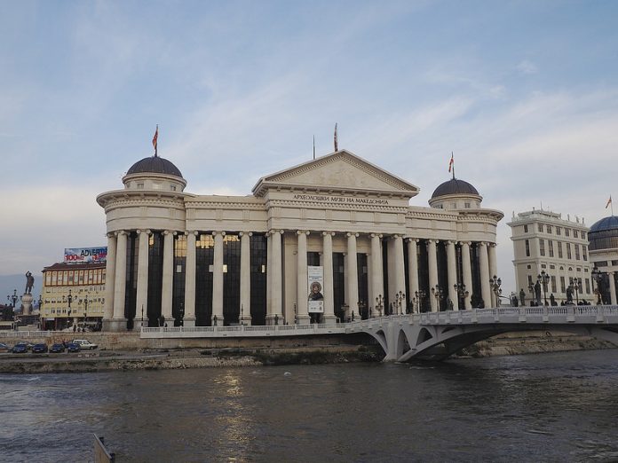 Skopje capital of The Republic of Macedonia