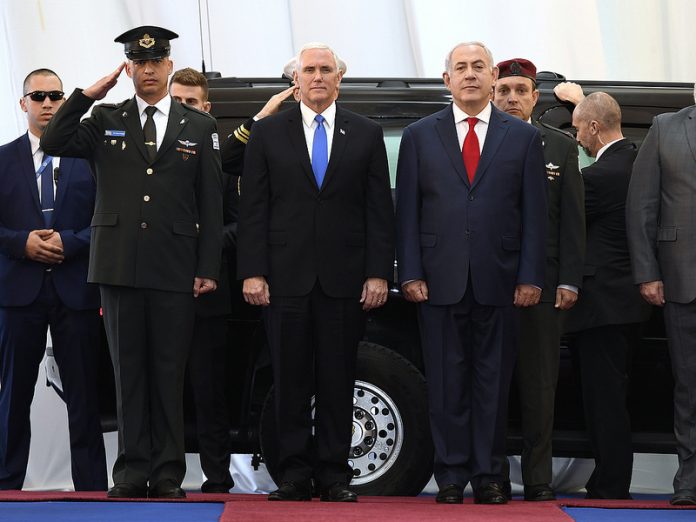 VP Pence meet with PM Netanyahu