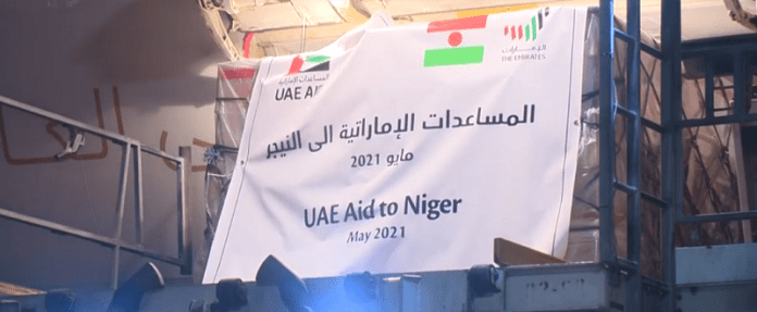 UAE sends plane carrying 52 metric tons of food supplies to Niger