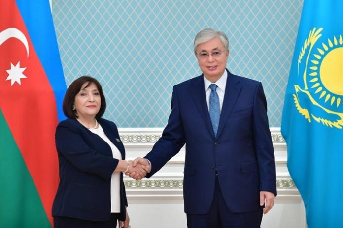 Kazakh President receives Chair of Milli Majlis of Azerbaijan