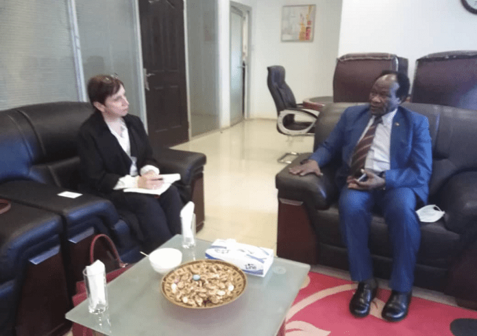 Sudanese minister, UK diplomat discuss investment opportunities