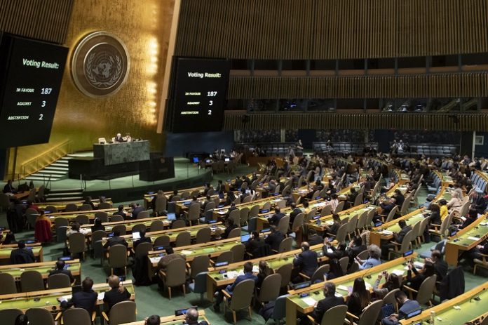 Palestine welcomes UN vote in favor of resolutions on Jerusalem, peaceful settlement